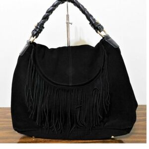 🔥 GENUINE SUEDE LONG FRINGE HANDBAG